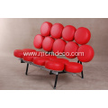 red mashmallow modern sofa